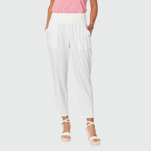 GS Jersey Waist Linen Pant