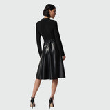 LDS Leather Skirt Dress