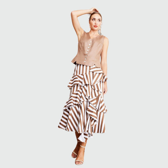 Amour Silk Skirt