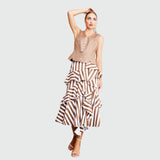 Amour Silk Skirt