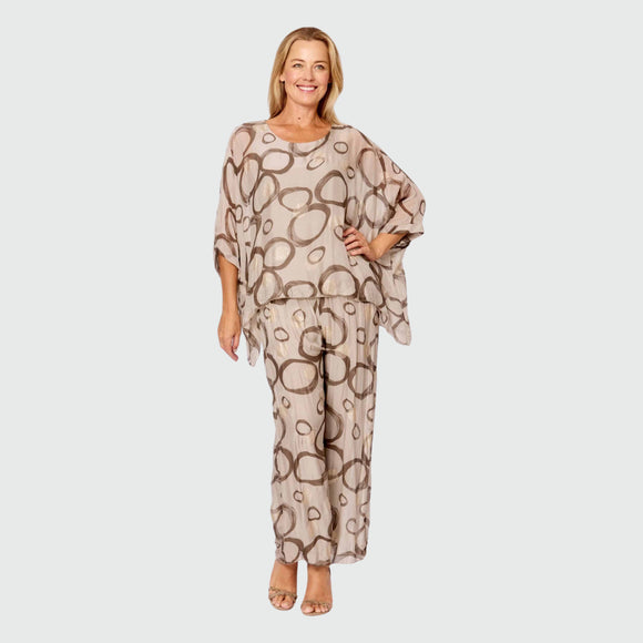 Silk Circle Pants