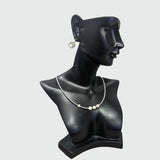 Short Metal  & Pearls