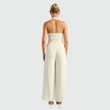 Halter Neckline Jumpsuit
