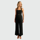 Halter Neckline Jumpsuit