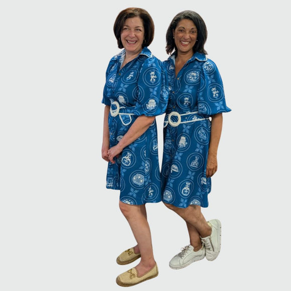 Rayon Linen Shirt Dress