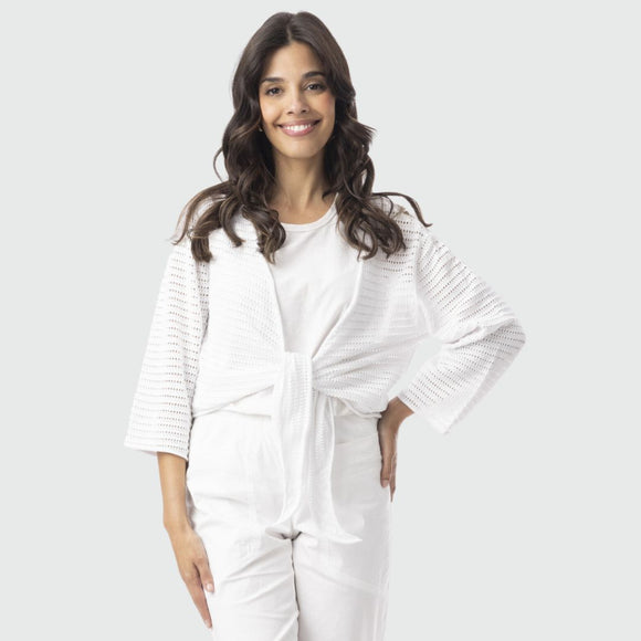 Knit Essentials Tie Shrug