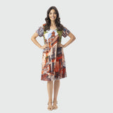 Contemporary Short Slv Dress