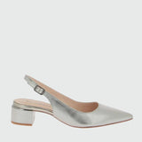 Block Heel Sling Back