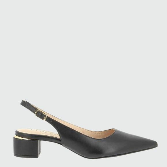 Block Heel Sling Back