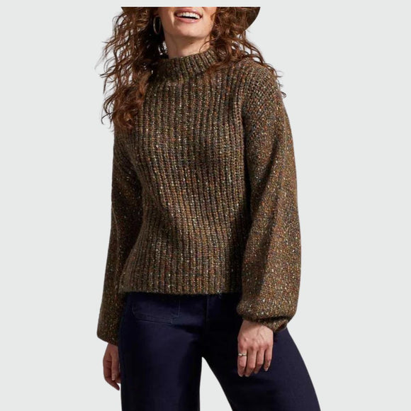 High Funnel Neck Oversized Sweater