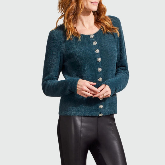 Sweater Cardi Fancy Buttons