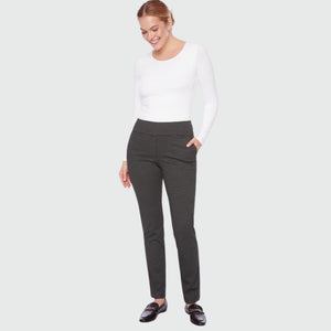Checker Jacquard Slim Ankle