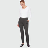 Checker Jacquard Slim Ankle
