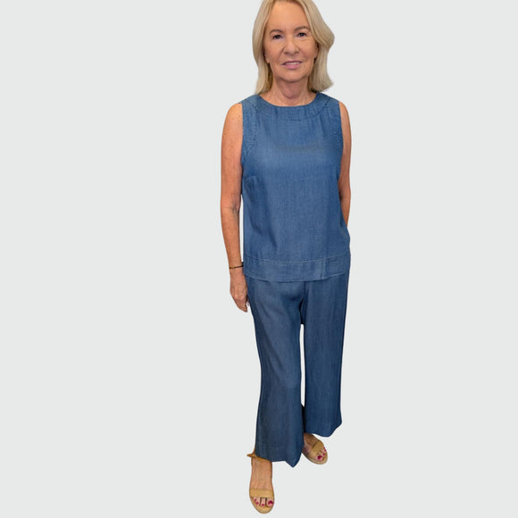 Tencel Sleeveless Top