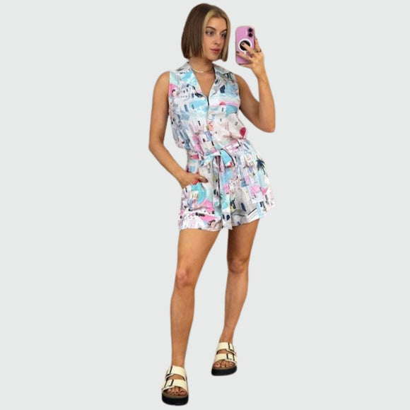 Santorini Playsuit