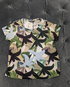 S/S Floral Tee