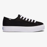 Triple Kick Organic Cotton Black Sneaker