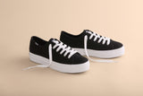 Triple Kick Organic Cotton Black Sneaker